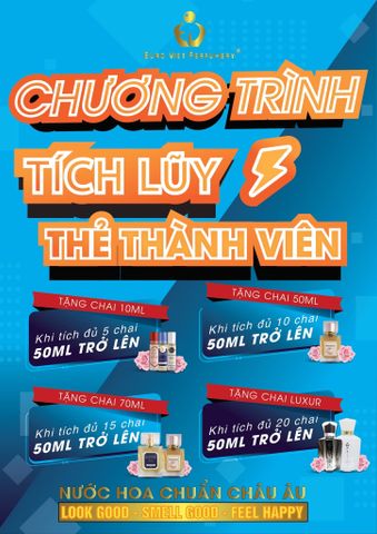 Chương Trình Tích Lũy Thẻ Thành Viên