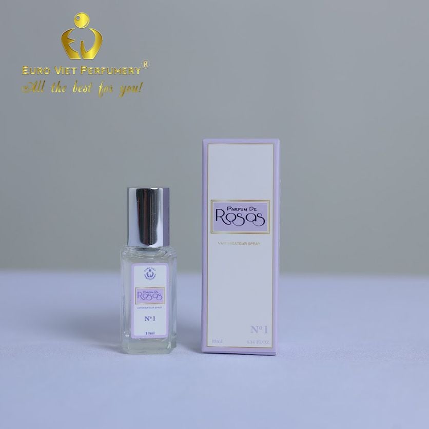 Nước Hoa Nữ ROSAS N.1 Quyến Rũ, Ngọt Ngào, Nóng Bỏng Lưu Hương 7-12 Tiếng 10ml